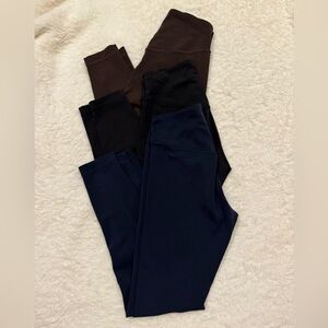 3 pair of Lululemon Athletica